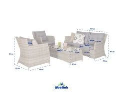 Outdoor Feelings Dijon Loungeset -Tuin & Buiten Shop 428246 outdoor feelings dijon loungeset ecommerce 0381