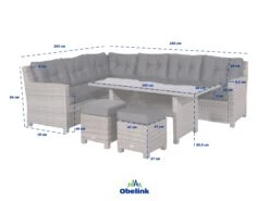 Outdoor Feelings Blue Reflex Dining Linkse Loungeset -Tuin & Buiten Shop 446079 540997 outdoor feelings afmetingen tuinsets 01 ecommerce bbea