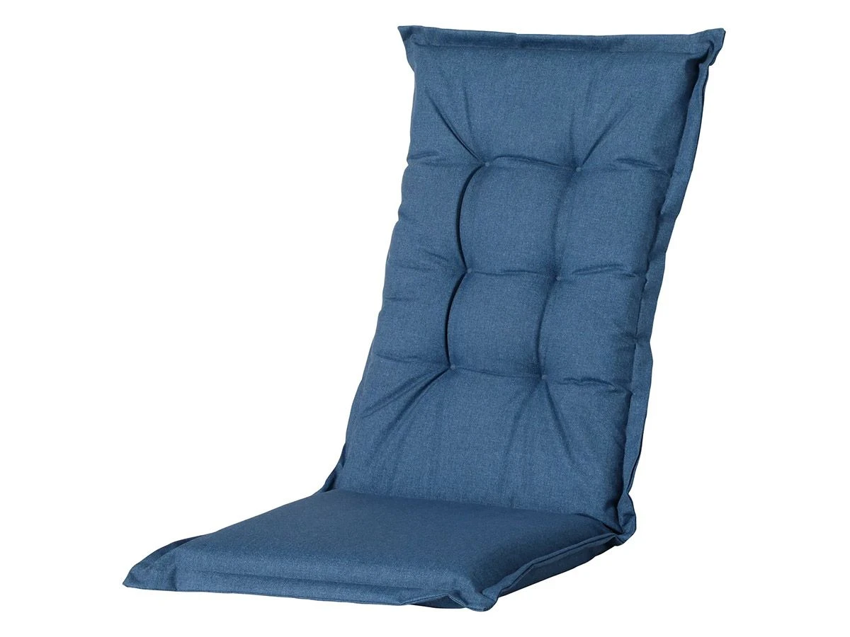 Madison Outdoor Oxford Blue Hoge Rug Tuinkussen 4 Madison Outdoor Oxford Blue Hoge Rug Tuinkussen - Afbeelding 2
