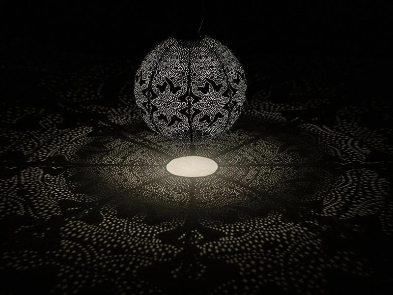 Lumiz Marrakesh Round 30 Solar Lampion 7 Lumiz Marrakesh Round 30 Solar Lampion - Afbeelding 5