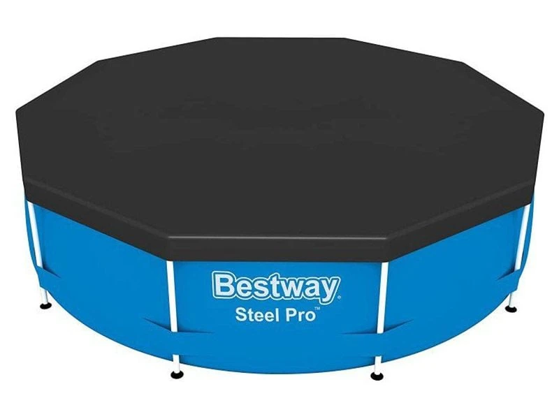 Bestway Flowclear Ø 366 Cm Afdekzeil 4 Bestway Flowclear Ø 366 Cm Afdekzeil - Afbeelding 2