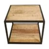 Merkloos Jack 50x50x40 Bijzettafel 2 Merkloos Jack 50x50x40 Bijzettafel -Tuin & Buiten Shop bijzettafel jack hout metaal 1 ecommerce