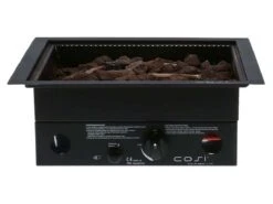 Cosi Fire Cosiburner Square Black Inbouwbrander