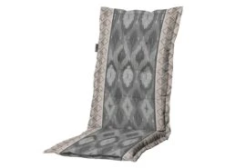 Madison Ikatin Grey Hoge Rug Tuinkussen