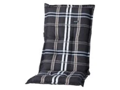 Madison Nils Taupe Hoge Rug Tuinkussen