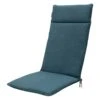 Madison Sea Blue Eco + Nature Outdoor Hoge Rug Tuinkussen