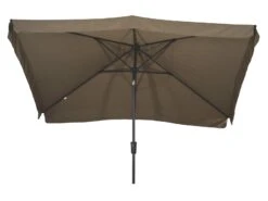 Outdoor Feelings Senna Rechthoekige Parasol -Tuin & Buiten Shop outdoor feelings senna vierkante parasol taupe 2 ecommerce c16b