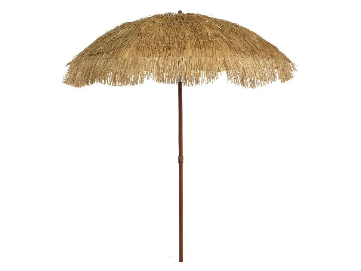 Merkloos Outdoor Naturel Polyester Parasol 3 Merkloos Outdoor Naturel Polyester Parasol