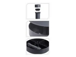 Merkloos Vulbare Parasolvoet -Tuin & Buiten Shop parasolvoet vulbaar 25 kg grijs 2 1 ecommerce 1a98