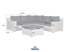 Outdoor Feelings Plaza Loungeset -Tuin & Buiten Shop plaza 1 ecommerce afmetingen 01 ecommerce 705f