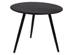 Merkloos Rafael 45x35x37 Zwarte Bijzettafel